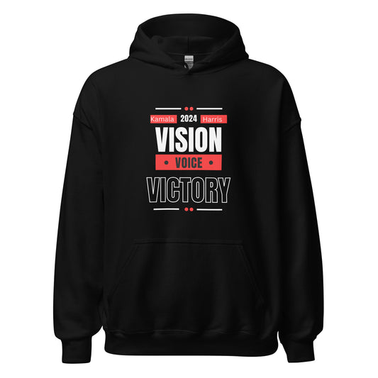 Vision, Voice and Victory Unisex Hoodie