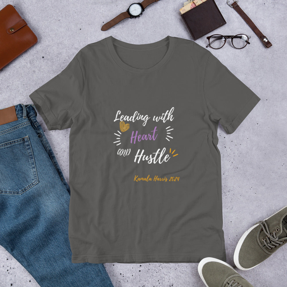 Leading with Heart and Hustle Unisex T-shirt