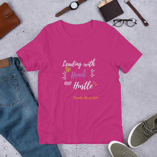 Leading with Heart and Hustle Unisex T-shirt