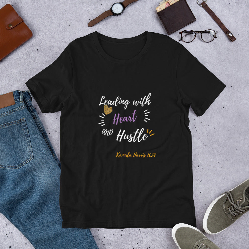 Leading with Heart and Hustle Unisex T-shirt