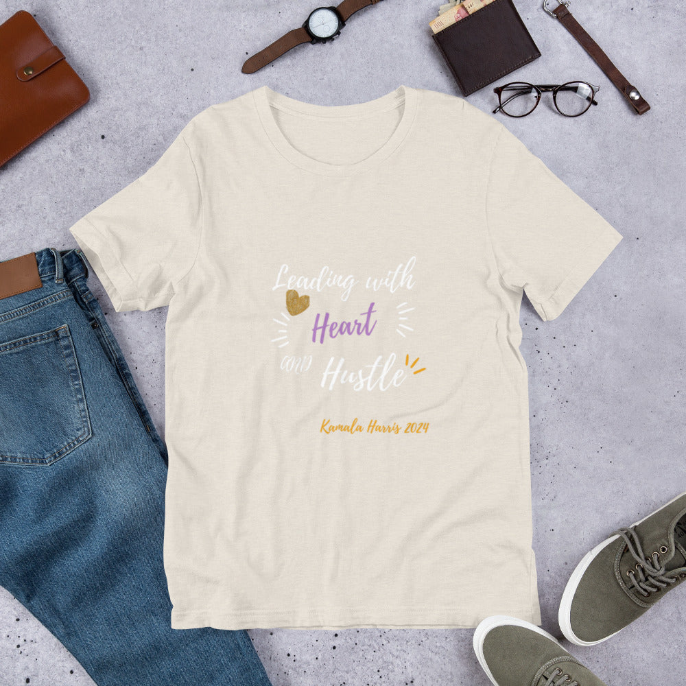 Leading with Heart and Hustle Unisex T-shirt